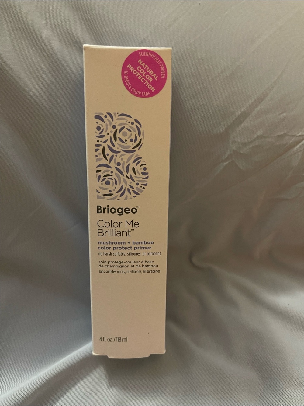 Briogeo Color Me Brilliant Primer in Cream with Pink Accent